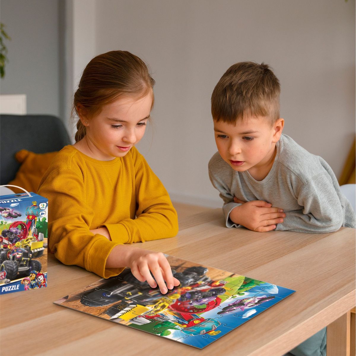 DODO Puzzle Tlapková patrola Záchrana na kolech 48 dílků