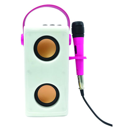 Lexibook Bluetooth reproduktor Barbie s mikrofonem a světelnými efekty