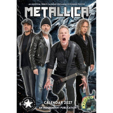 Kalendář 2027 - Metallica