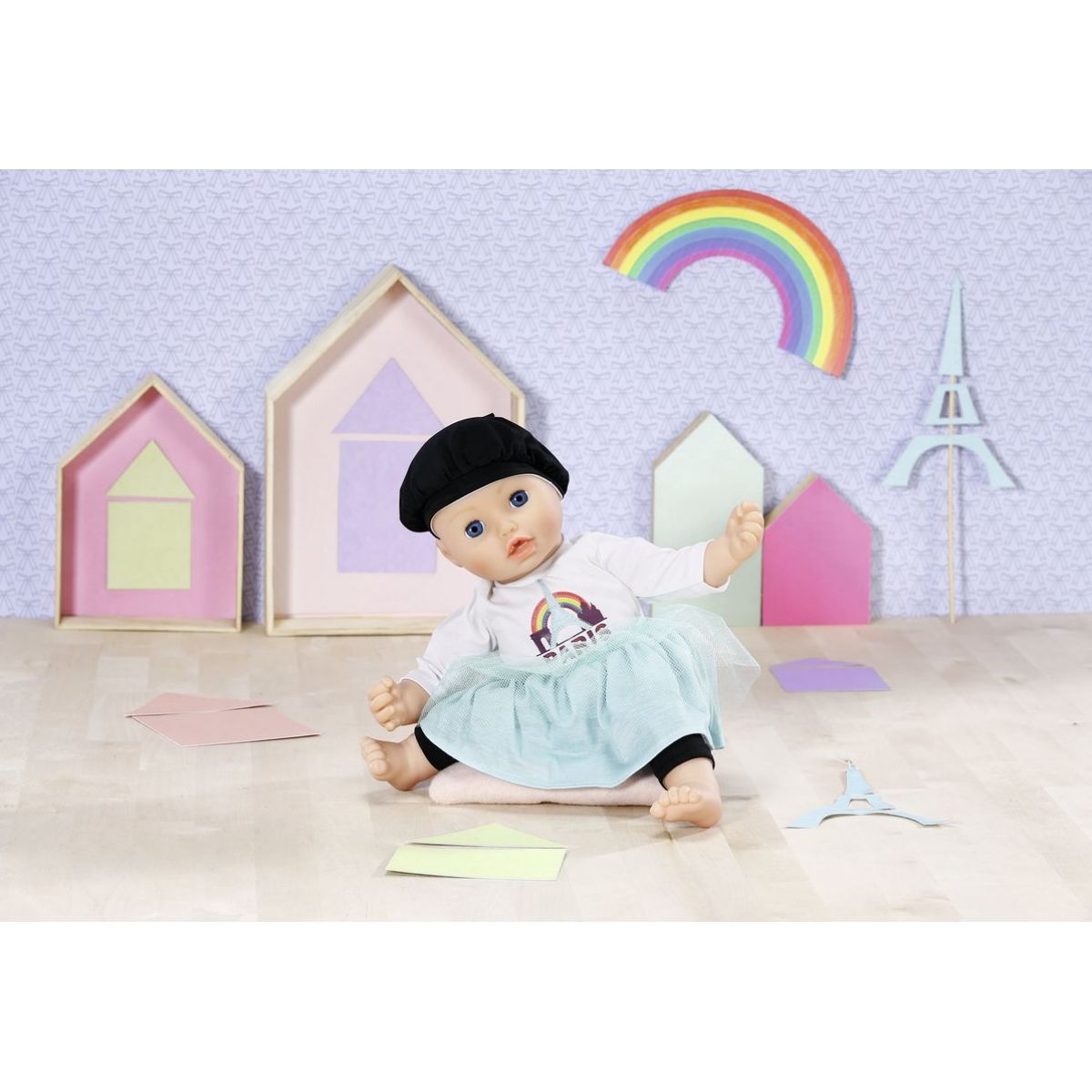 Dolly Moda Oblečení Paříž 43 cm