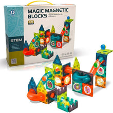 Kuličková dráha magnetická stavebnice 66 ks