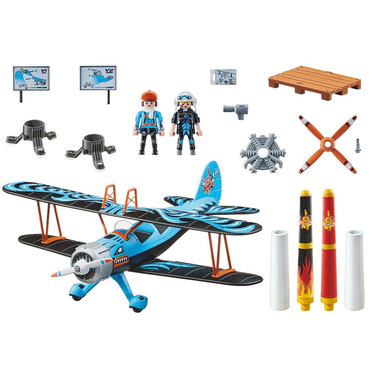 PLAYMOBIL® 70831 Air Stuntshow Dvouplošník Fénix