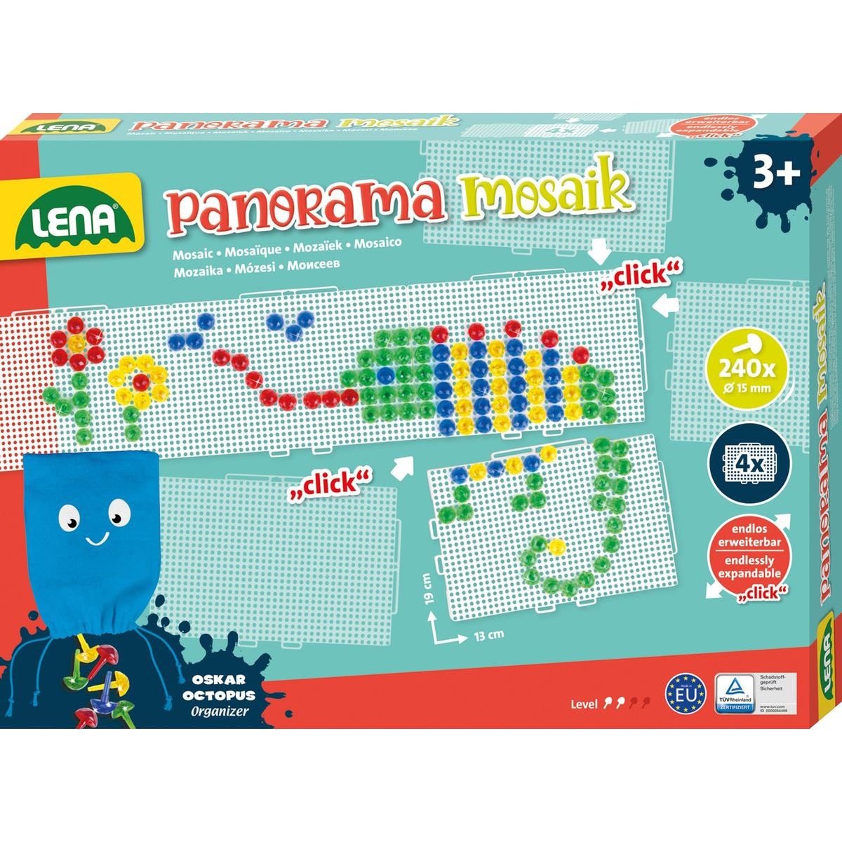 Lena Mozaika sada, panorama XL transparentní