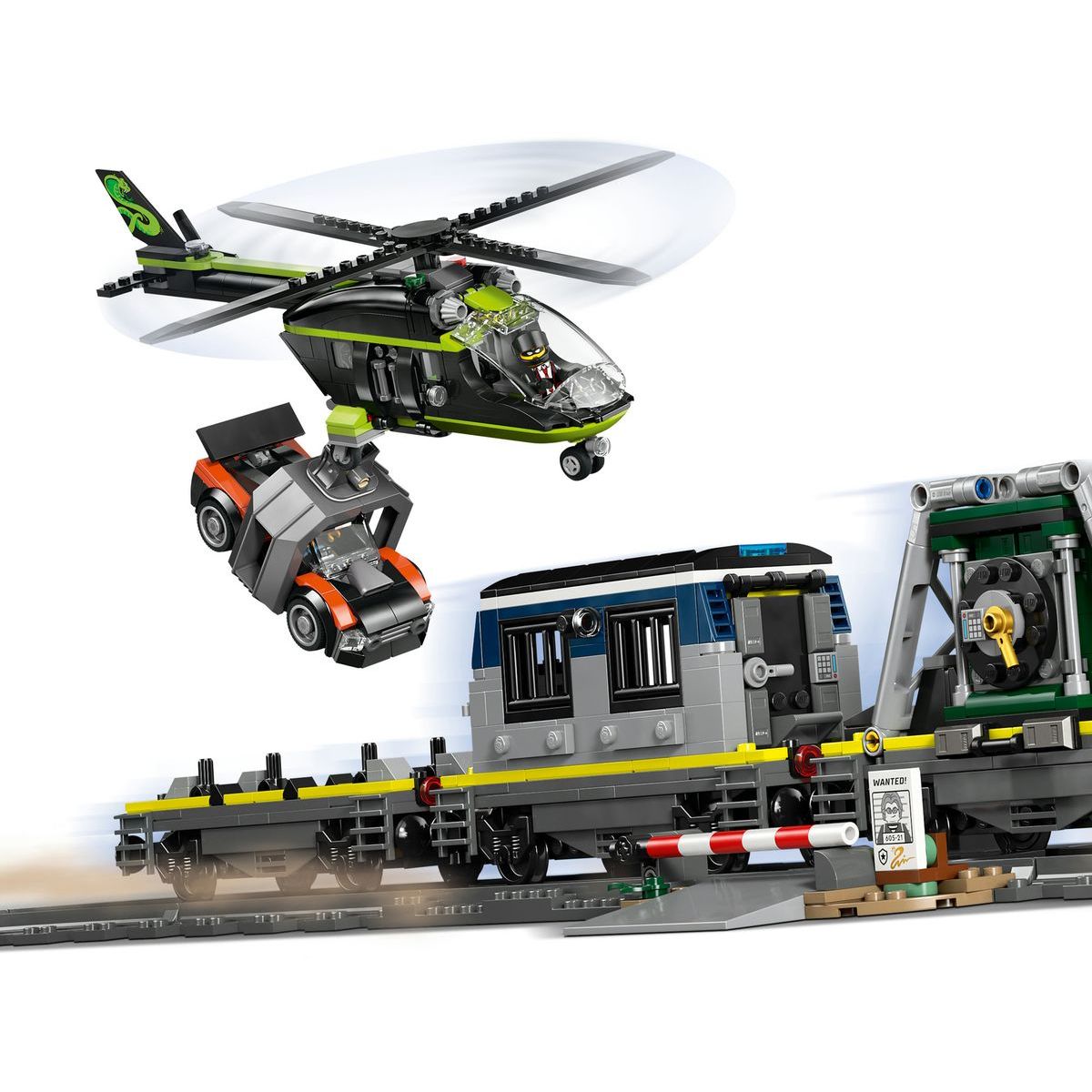 LEGO® City 60508 Loupež v policejním vlaku