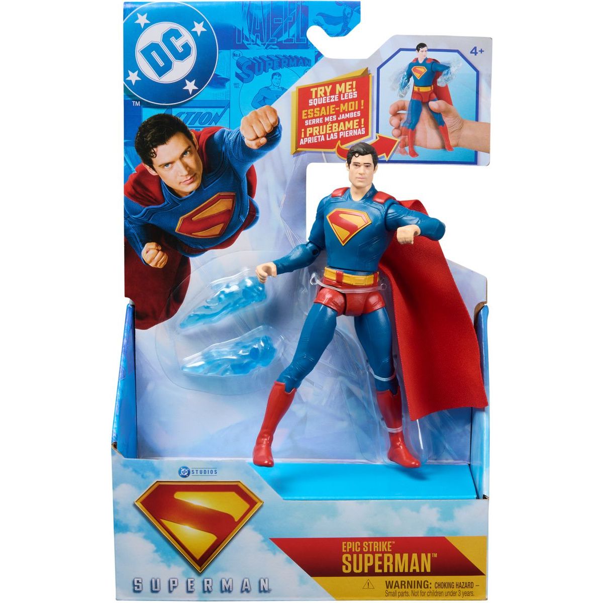 Superman film figurka 15 cm s akčním pohybem Superman