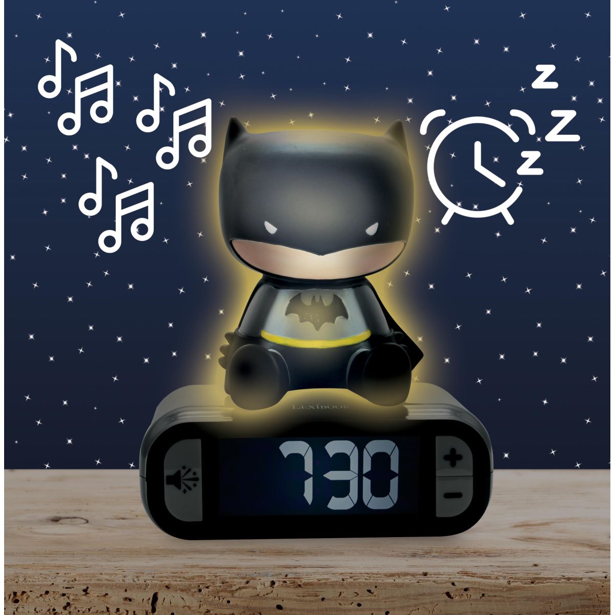 Lexibook Budík Batman se svítící figurkou