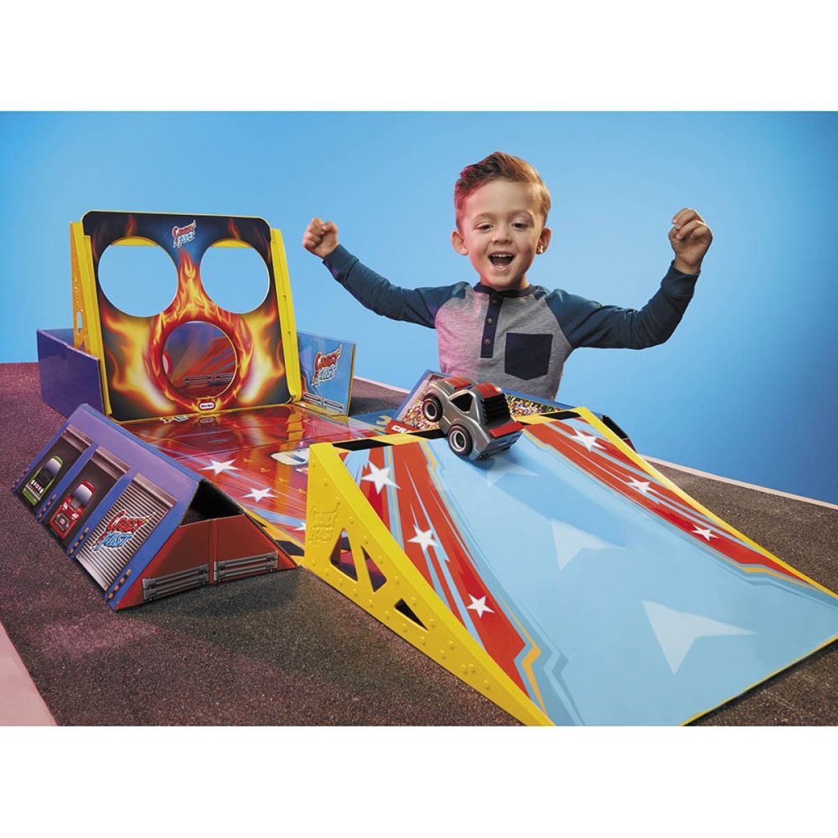 Little Tikes Crazy Fast Hrací set 4 v 1