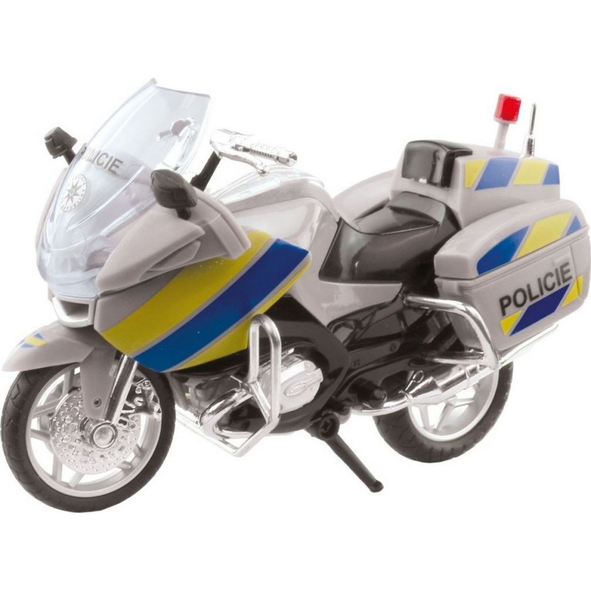 Motorka policejní kovová CZ 18 cm