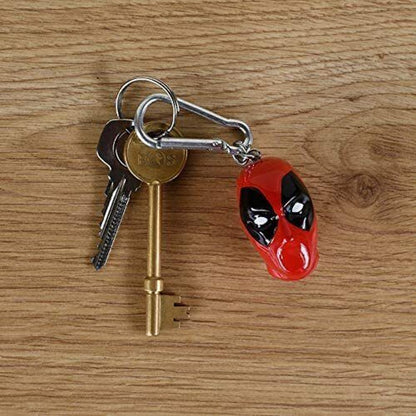 3D klíčenka Deadpool hlava