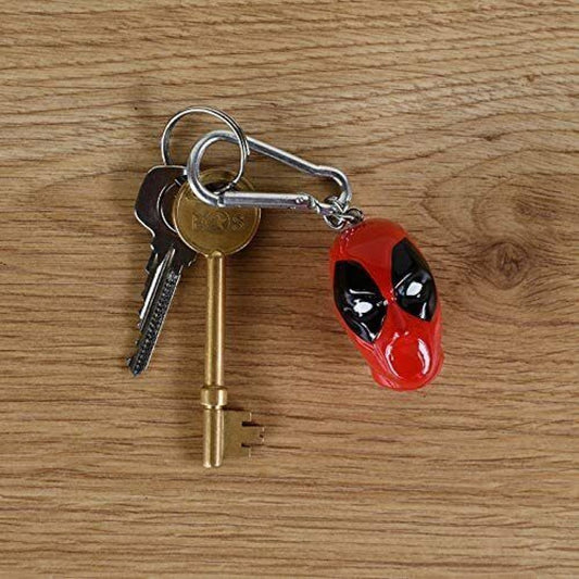 3D klíčenka Deadpool hlava