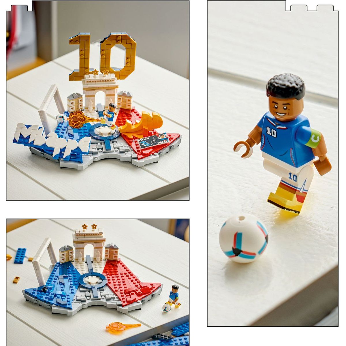 LEGO® Editions 43013 Kylian Mbappé - Hvězdné momenty fotbalu