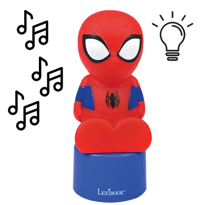 Lexibook Noční světlo s reproduktorem Spiderman