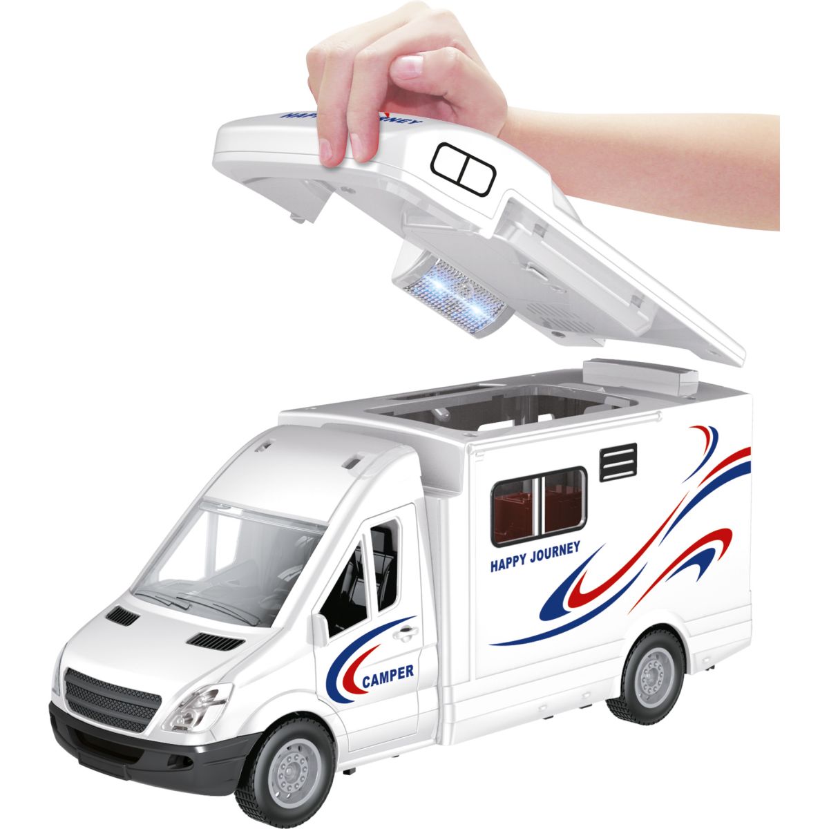 Sparkys CITY SERVICE CAR - 1:14 - Obytné auto (se zvukem a světly)