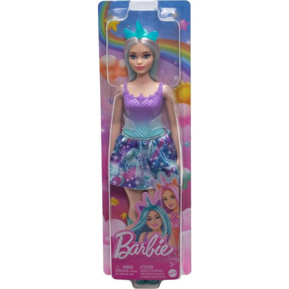 Mattel Barbie Pohádková víla jednorožec - fialová