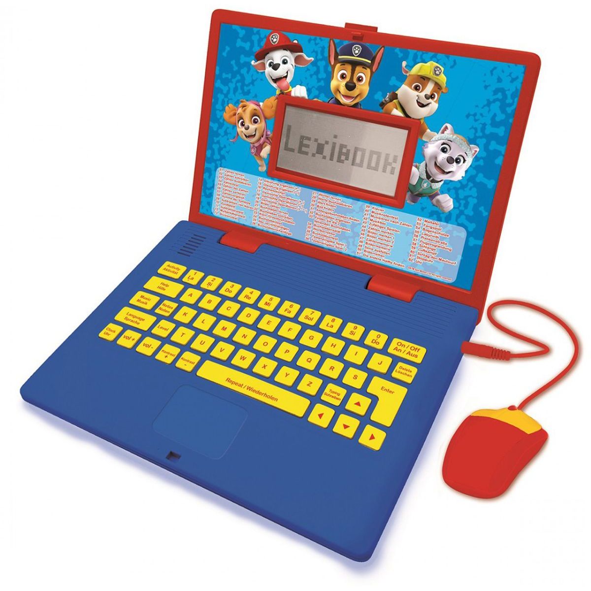 Lexibook Česko-anglický vzdělávací notebook Tlapková patrola