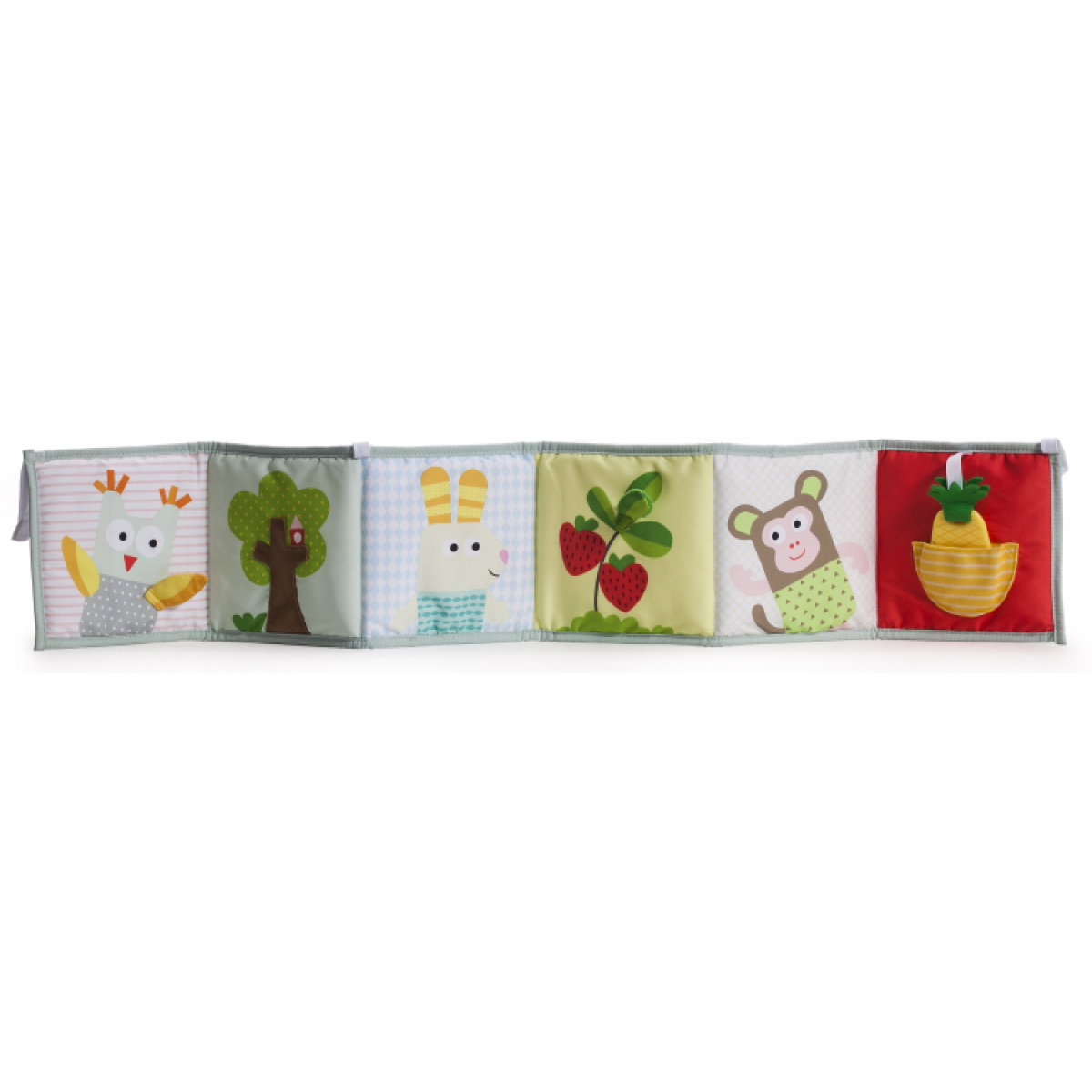 Taf Toys Textilní knížka 3 v 1