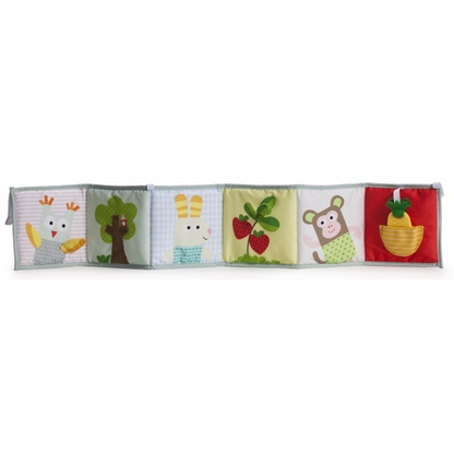 Taf Toys Textilní knížka 3 v 1