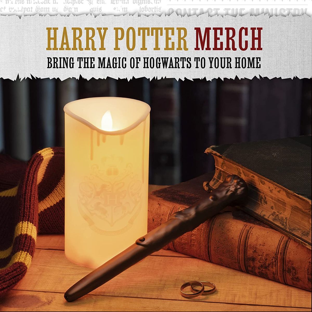 Epee Světlo Svíčka s hůlkou Harry Potter