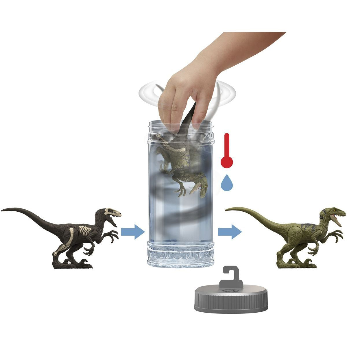 Mattel Jurský svět Dino reveal