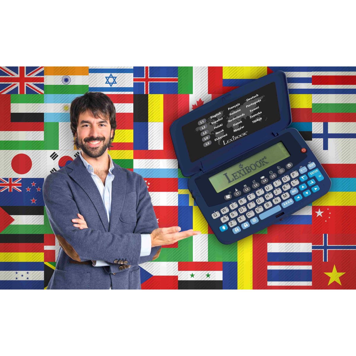 Lexibook Elektronický kapesní překladač do 15 jazyků