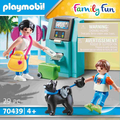 PLAYMOBIL® 70439 Turisti s bankomatem