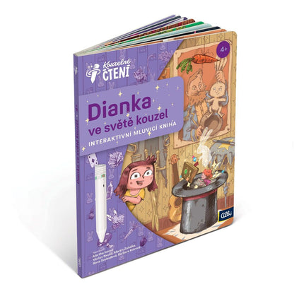 Albi Kouzelné čtení Kniha Dianka ve světě kouzel