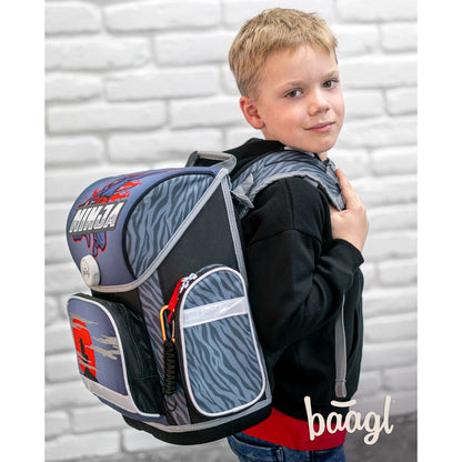 BAAGL Školní aktovka Ergo Ninja