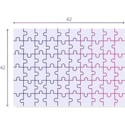 Clementoni Puzzle Supercolor maxi Jurský svět 60 dílků