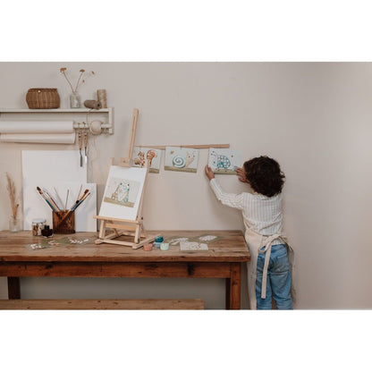 Little Dutch Kreativní sada malování prsty Forest Friends