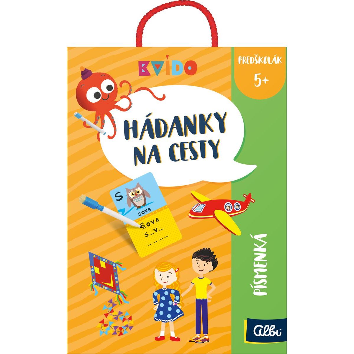 Albi Kvído Hádanky na cesty Písmenká SK