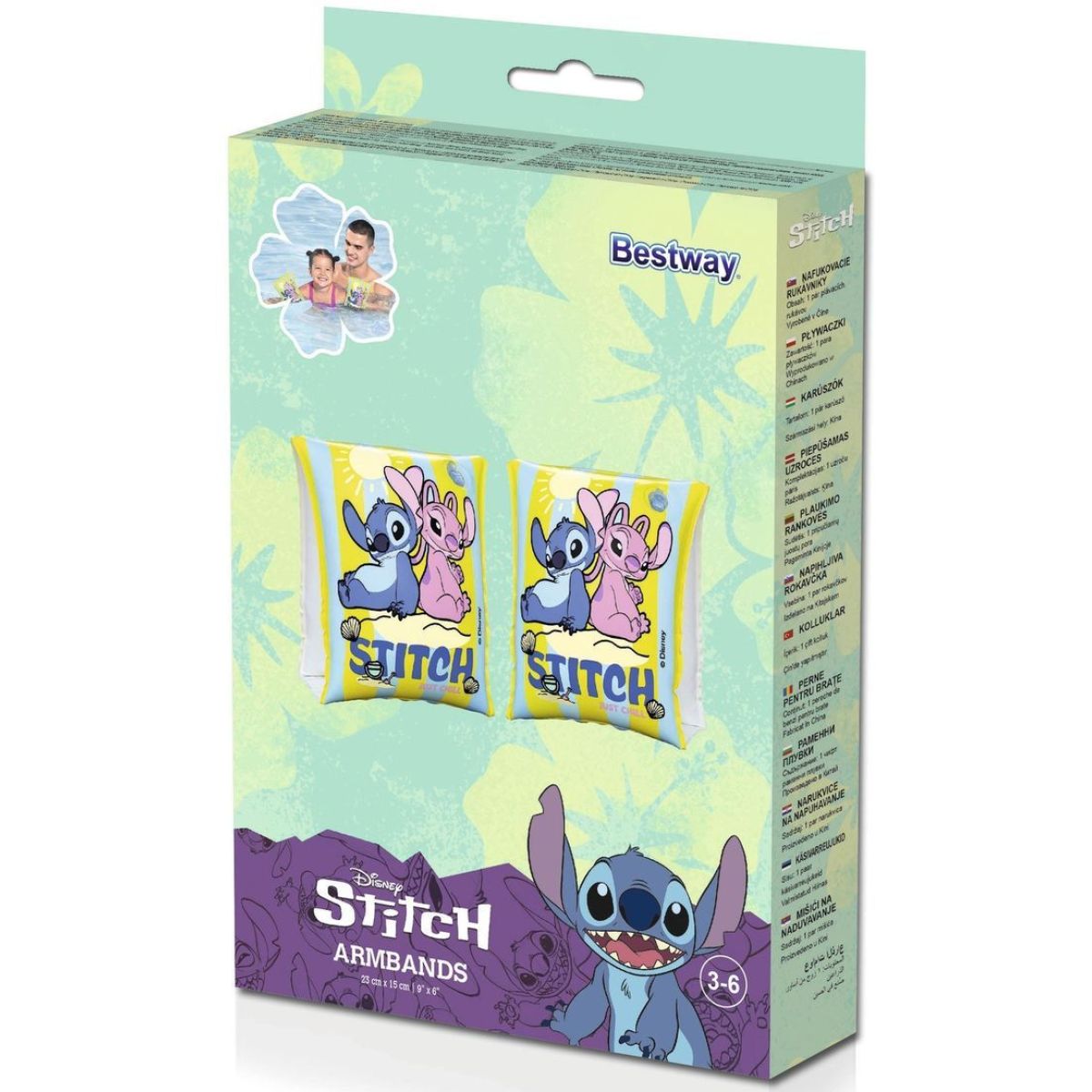 Bestway Rukávky plovací Stitch
