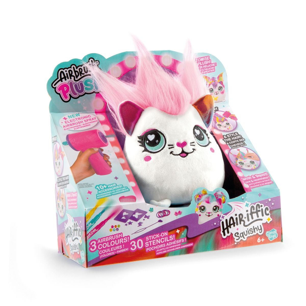 Airbrush Hair'iffic Squish Pal