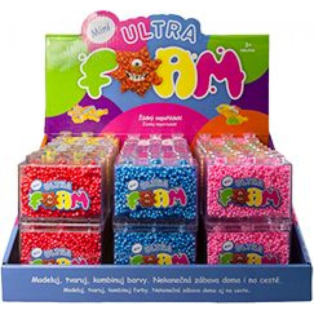 Ultra Foam modelovací hmota zelená