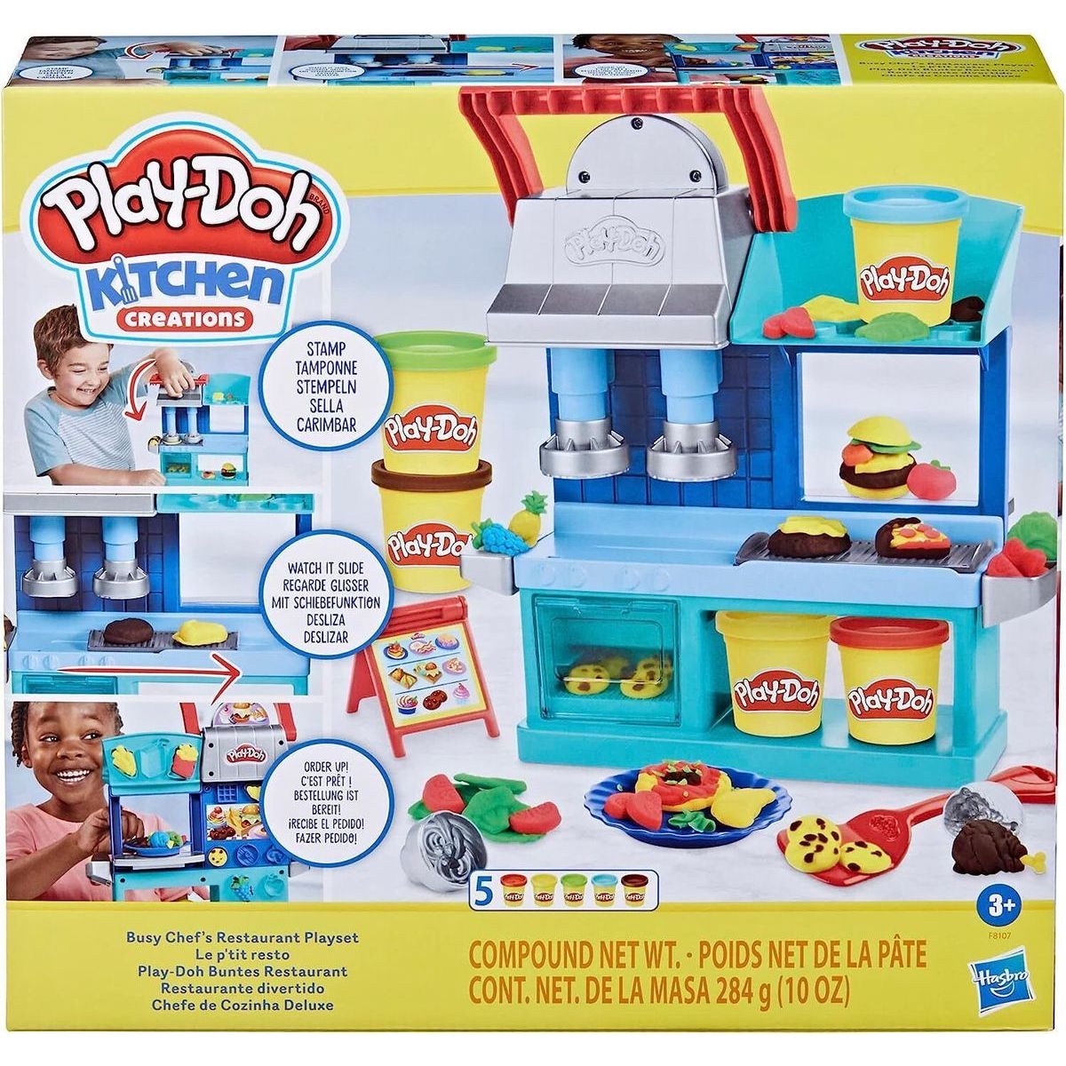 Play doh Restaurace vytíženého šéfkuchaře