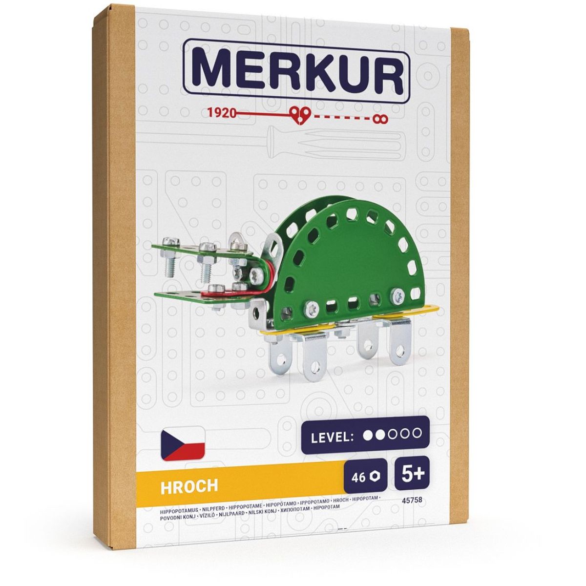 Merkur Mini ZOO Hroch 46 dílků