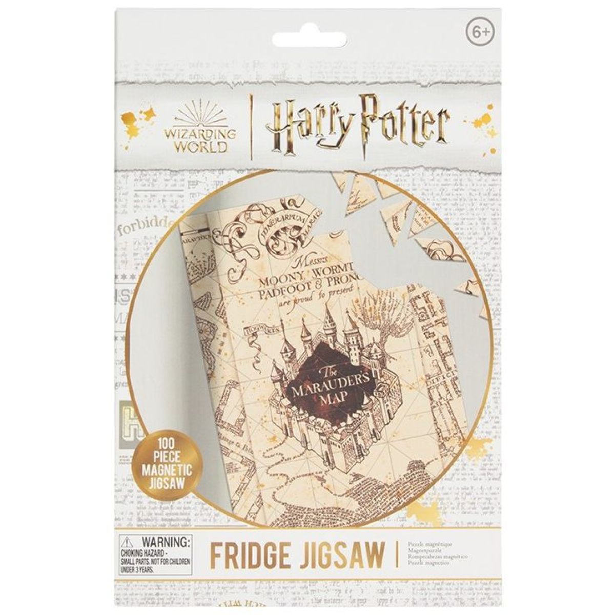 Paladone Harry Potter Puzzle magnetické Pobertův plánek