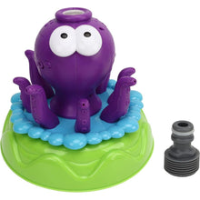 Alltoys Stříkací chobotnice na zahradu s bublifukem 150 ml zelený podstavec
