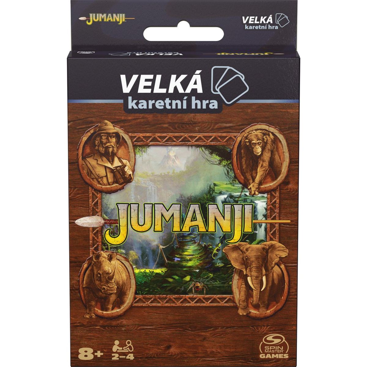 Spin Master Games Jumanji karetní verze CZ