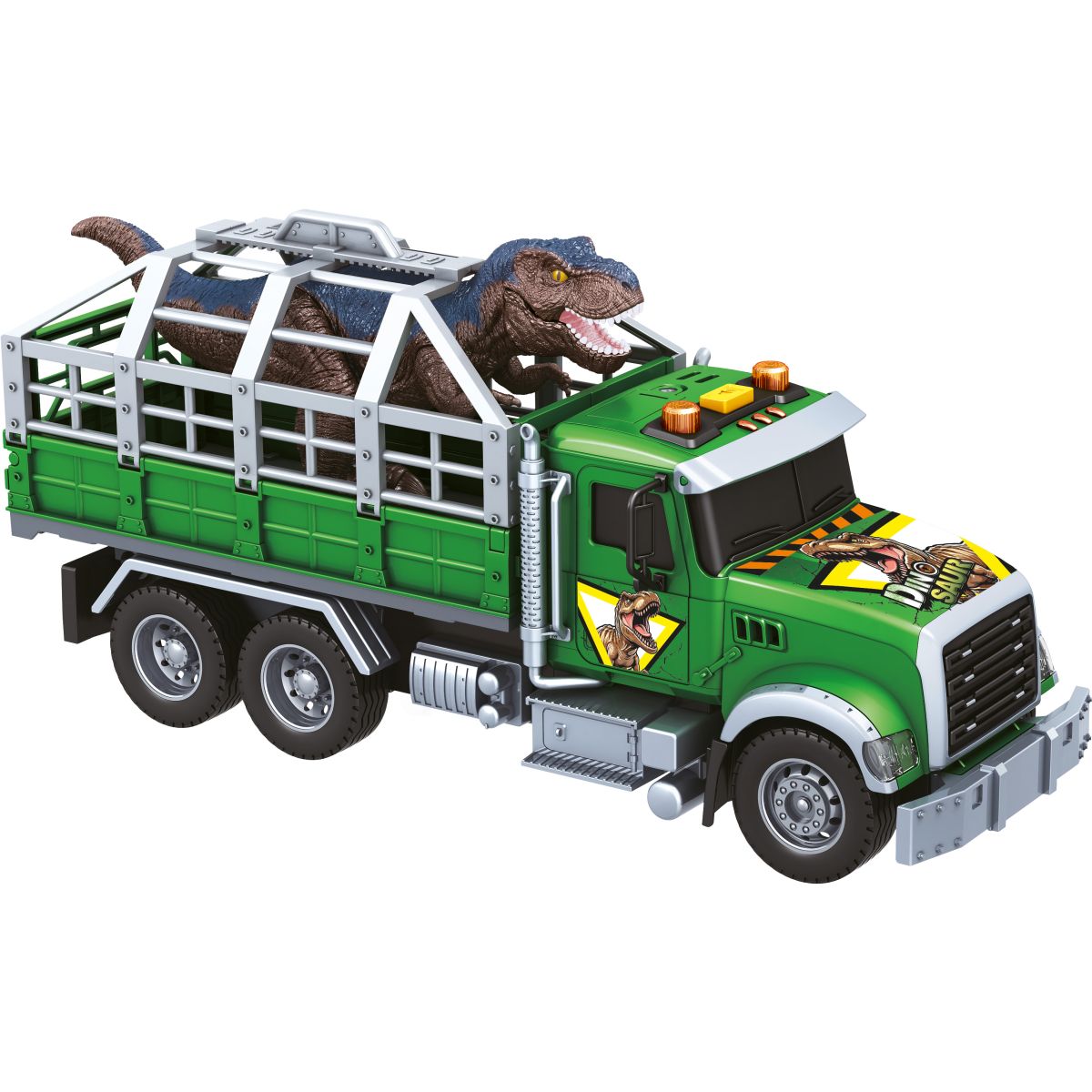 Sparkys CITY SERVICE CAR - 1:14 - Nákladní auto na přepravu dinosaurů (se zvukem, světly a dalšími funkcemi)