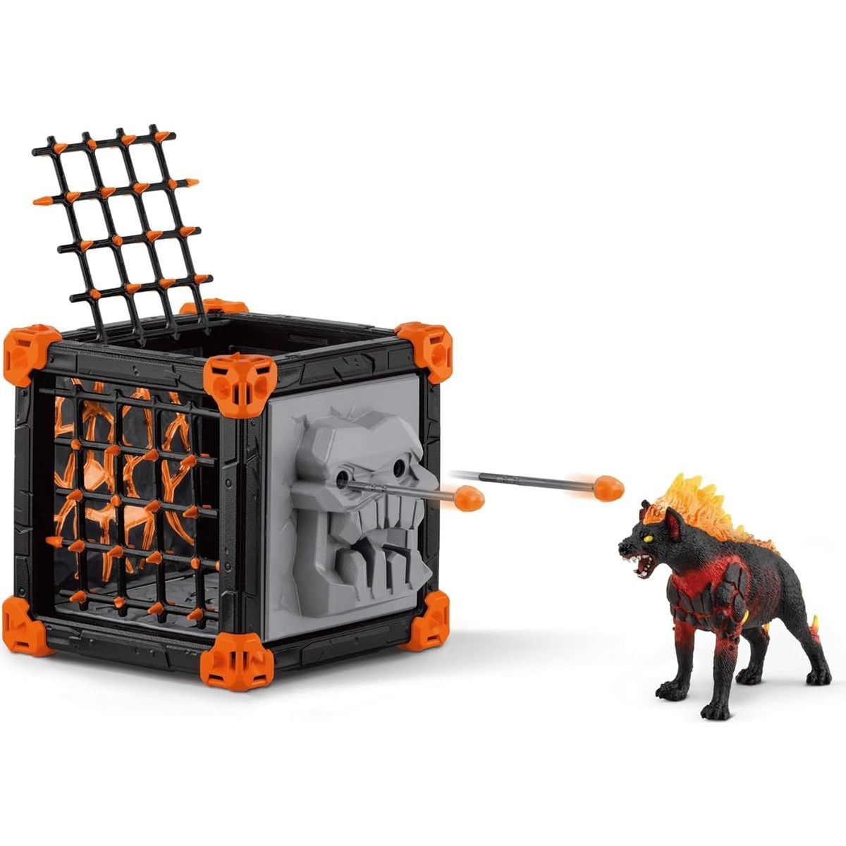 Schleich 42674 Aréna BattleCave lávové hyeny