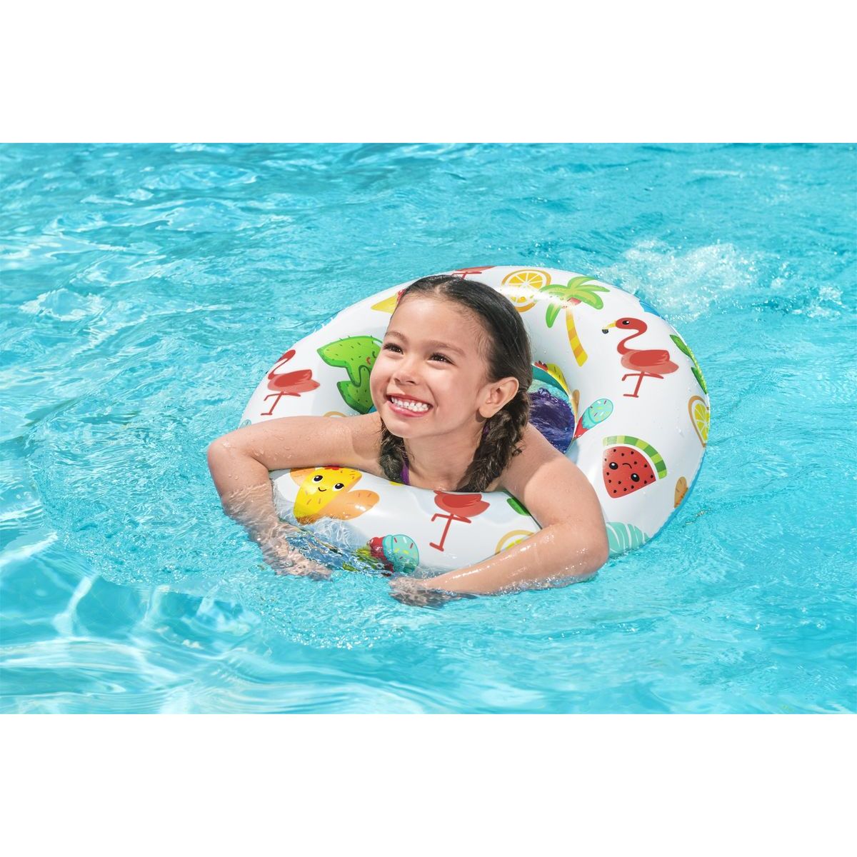 Bestway Nafukovací kruh 61 cm Tropical Plameňák