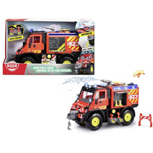 Dickie Hasičské auto Unimog U530 50 cm, světlo, zvuk