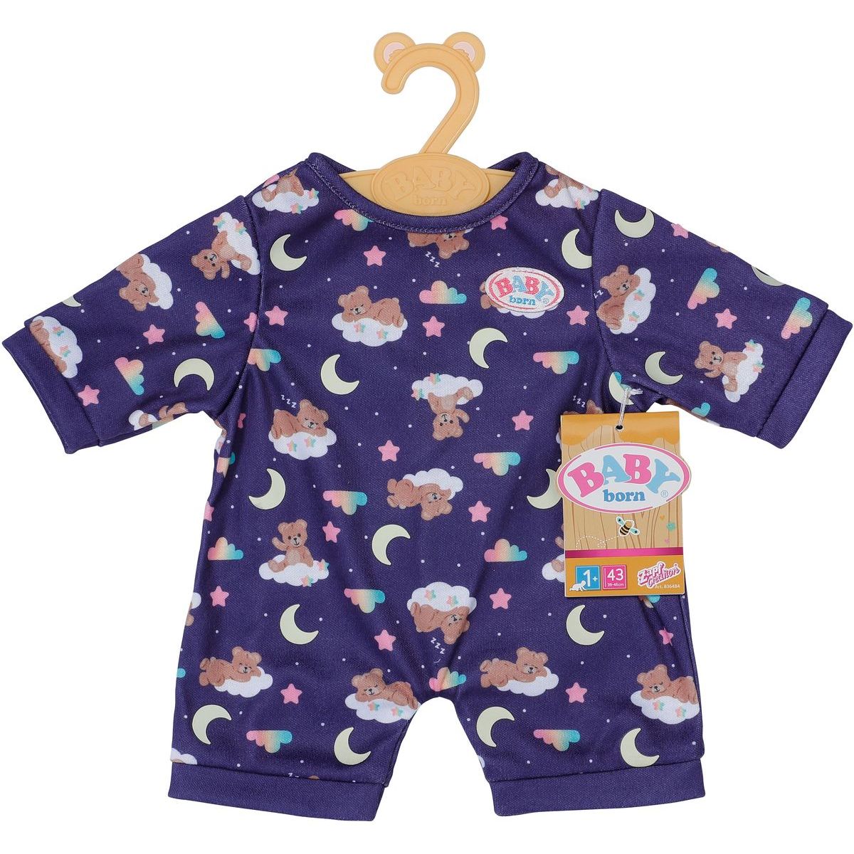 BABY born Teddy ve svítícím pyžamku