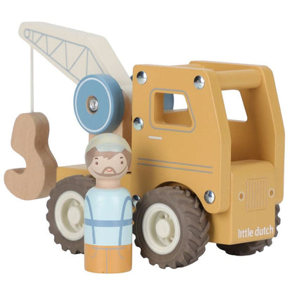 Little Dutch Autojeřáb dřevěný