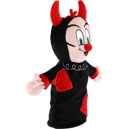 Čertík maňásek na ruku plyšový 30 cm