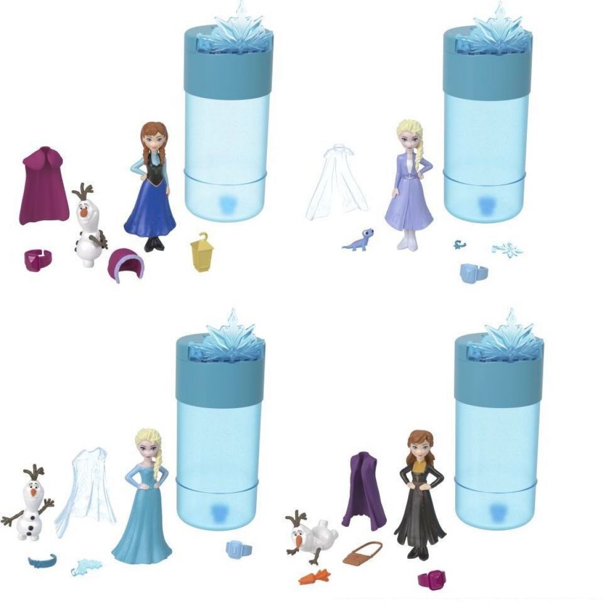 Mattel Frozen snow Reveal malá panenka 10 cm