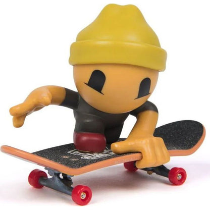 Tech Deck SK8 Crew fingerboard s figurkou žlutá čepice