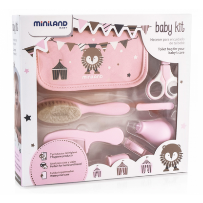Miniland Sada hygienická Baby Kit Pink
