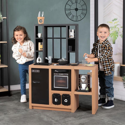 Smoby Kuchyňka Loft s bohatým příslušenstvím