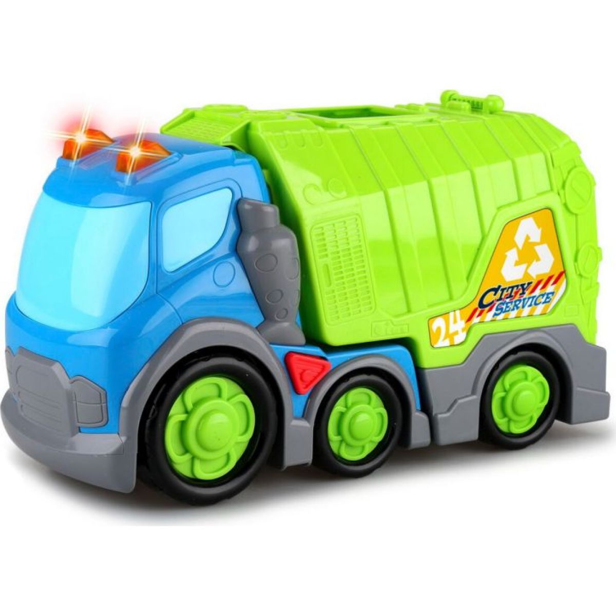 Kiddy Go! Popelářský vůz se světlem a zvukem, 31 cm